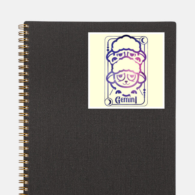 Gemini Galaxy Sign-None-Glossy-Sticker-jrberger