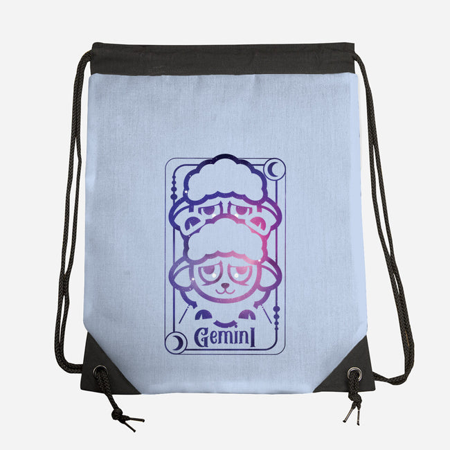 Gemini Galaxy Sign-None-Drawstring-Bag-jrberger