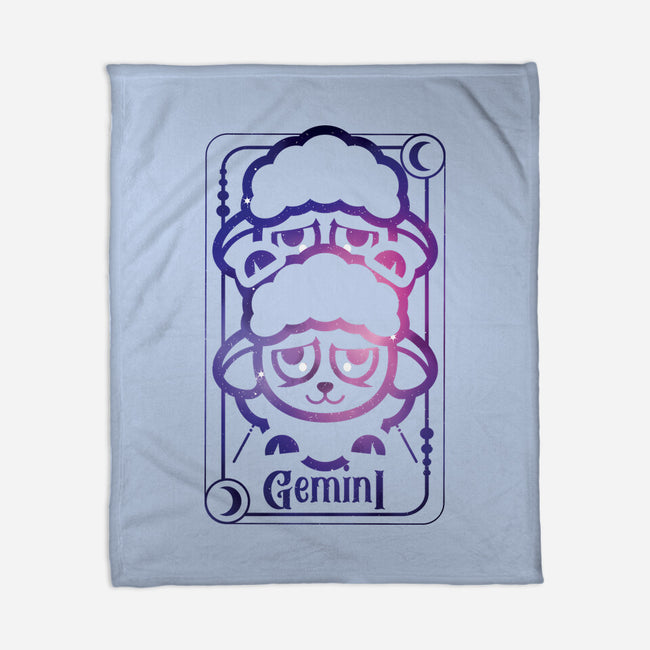 Gemini Galaxy Sign-None-Fleece-Blanket-jrberger