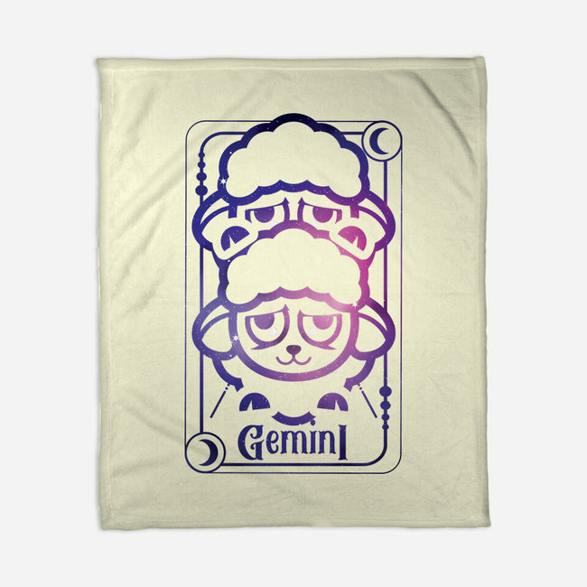 Gemini Galaxy Sign-None-Fleece-Blanket-jrberger