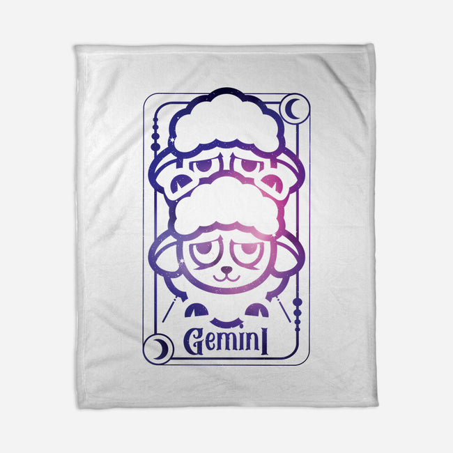 Gemini Galaxy Sign-None-Fleece-Blanket-jrberger