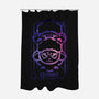 Gemini Galaxy Sign-None-Polyester-Shower Curtain-jrberger