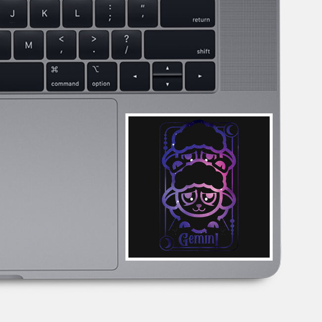 Gemini Galaxy Sign-None-Glossy-Sticker-jrberger