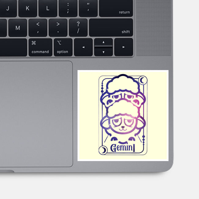 Gemini Galaxy Sign-None-Glossy-Sticker-jrberger