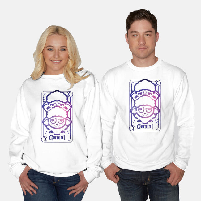 Gemini Galaxy Sign-Unisex-Crew Neck-Sweatshirt-jrberger