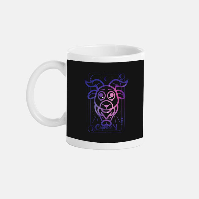 Capricorn Galaxy Sign-None-Mug-Drinkware-jrberger