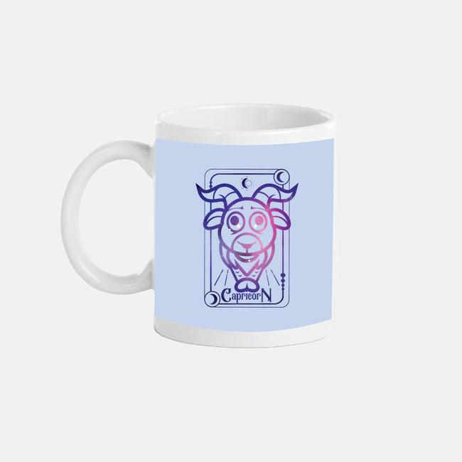 Capricorn Galaxy Sign-None-Mug-Drinkware-jrberger