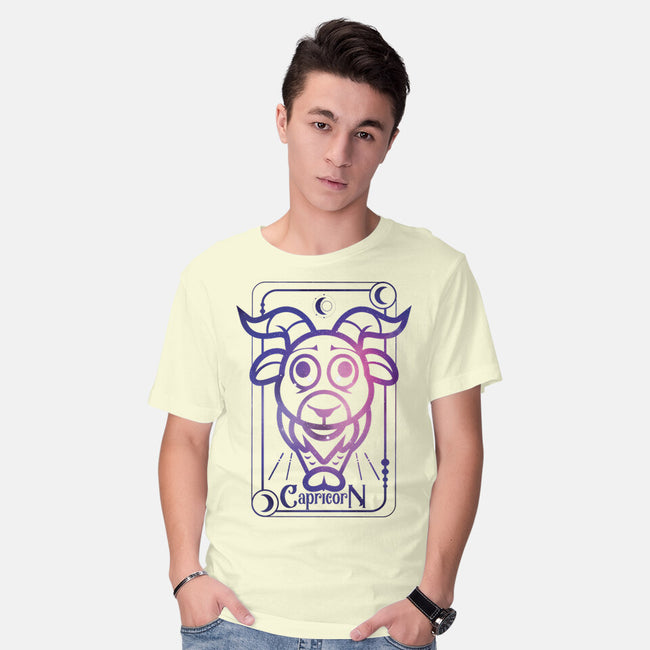 Capricorn Galaxy Sign-Mens-Basic-Tee-jrberger