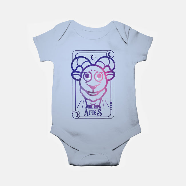 Aries Galaxy Sign-Baby-Basic-Onesie-jrberger