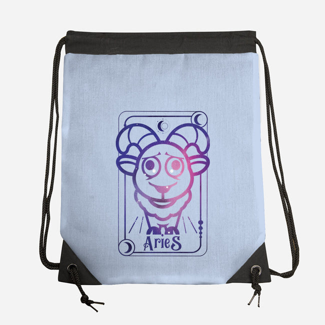 Aries Galaxy Sign-None-Drawstring-Bag-jrberger