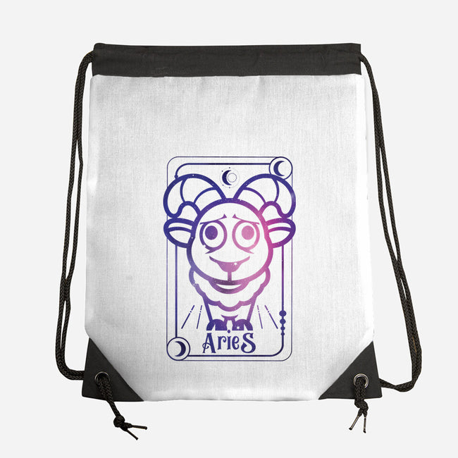 Aries Galaxy Sign-None-Drawstring-Bag-jrberger