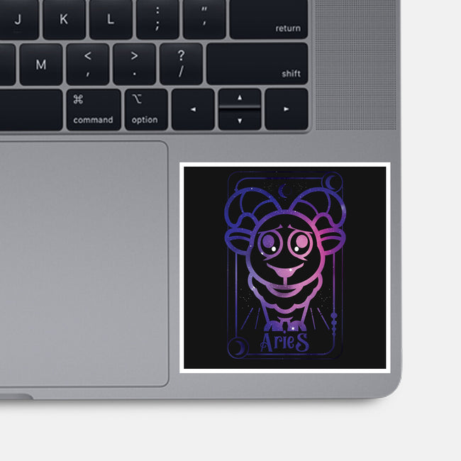 Aries Galaxy Sign-None-Glossy-Sticker-jrberger