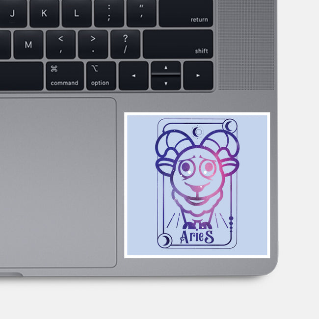 Aries Galaxy Sign-None-Glossy-Sticker-jrberger