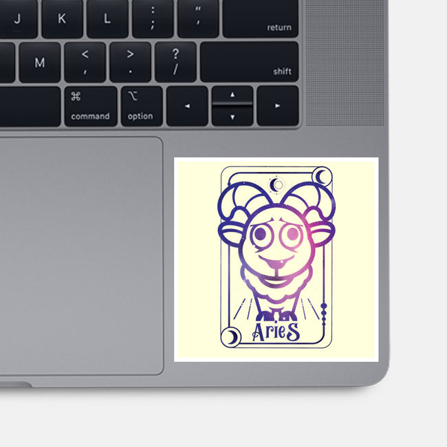 Aries Galaxy Sign-None-Glossy-Sticker-jrberger