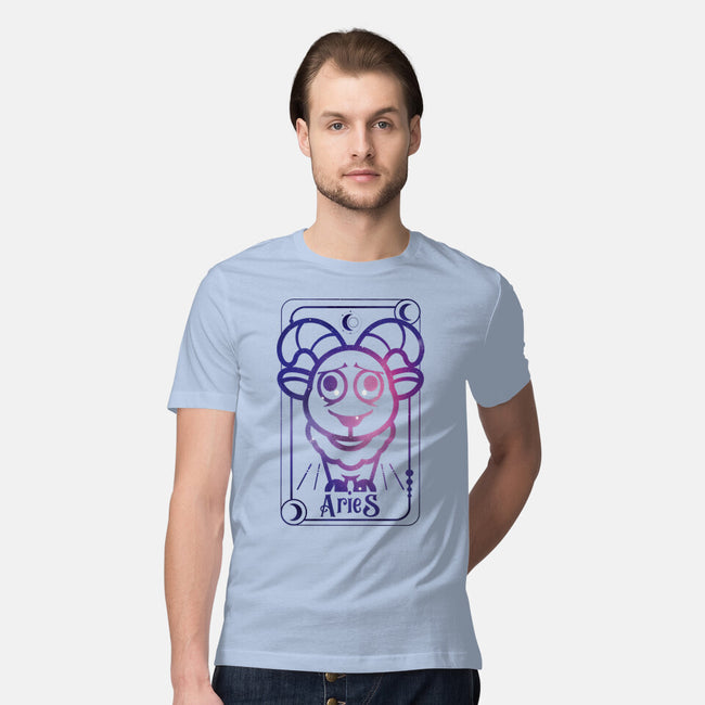 Aries Galaxy Sign-Mens-Premium-Tee-jrberger