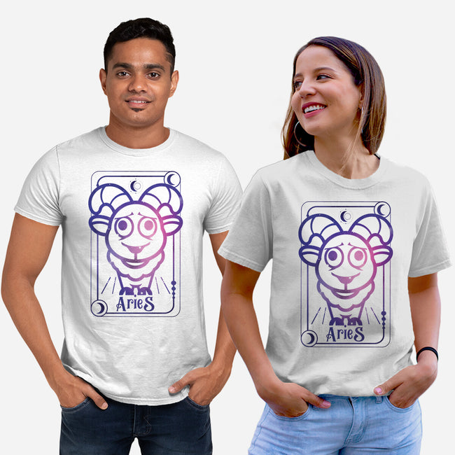 Aries Galaxy Sign-Unisex-Basic-Tee-jrberger