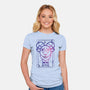 Aries Galaxy Sign-Womens-Fitted-Tee-jrberger