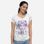 Aries Galaxy Sign-Womens-V-Neck-Tee-jrberger