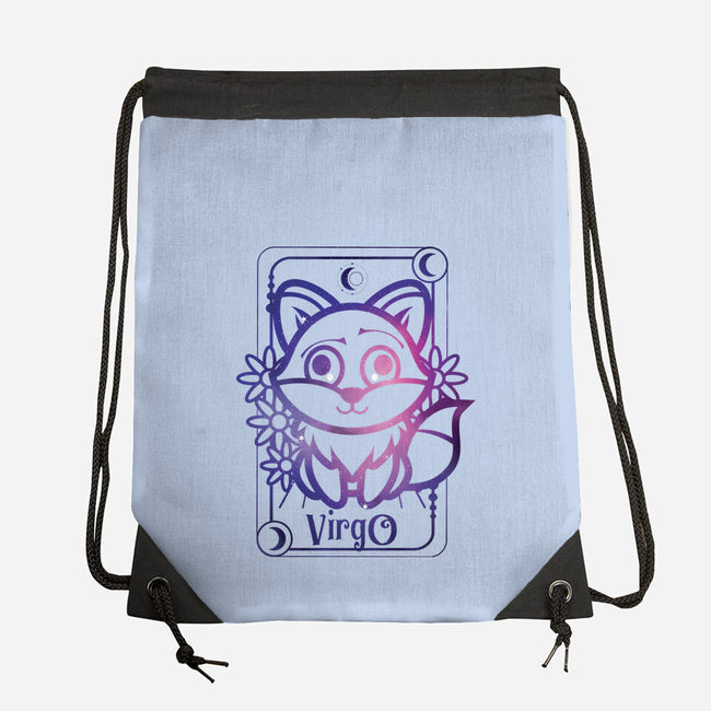 Virgo Galaxy Sign-None-Drawstring-Bag-jrberger