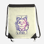 Virgo Galaxy Sign-None-Drawstring-Bag-jrberger