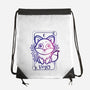Virgo Galaxy Sign-None-Drawstring-Bag-jrberger