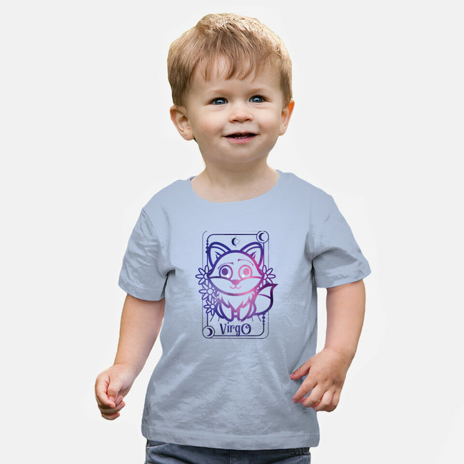 Virgo Galaxy Sign-Baby-Basic-Tee-jrberger
