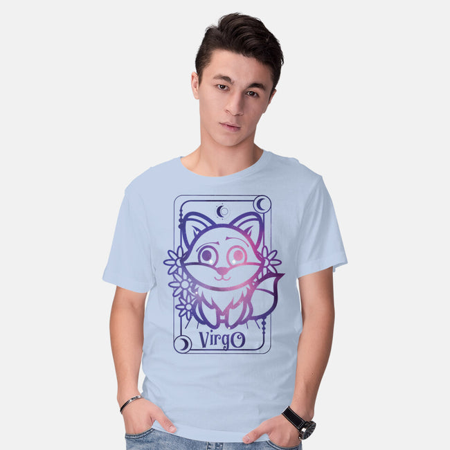 Virgo Galaxy Sign-Mens-Basic-Tee-jrberger