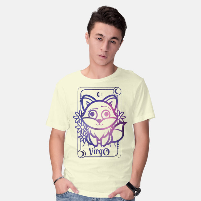 Virgo Galaxy Sign-Mens-Basic-Tee-jrberger