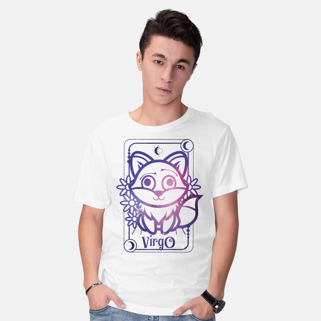 Virgo Galaxy Sign-Mens-Basic-Tee-jrberger