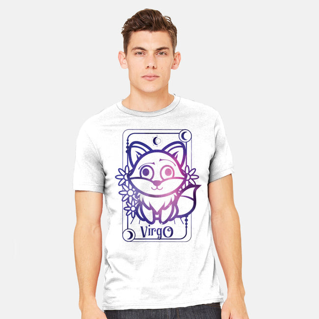Virgo Galaxy Sign-Mens-Heavyweight-Tee-jrberger
