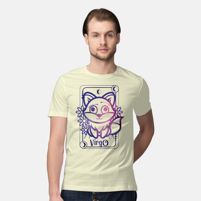 Virgo Galaxy Sign-Mens-Premium-Tee-jrberger