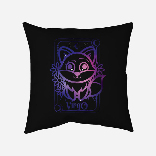 Virgo Galaxy Sign-None-Removable Cover w Insert-Throw Pillow-jrberger