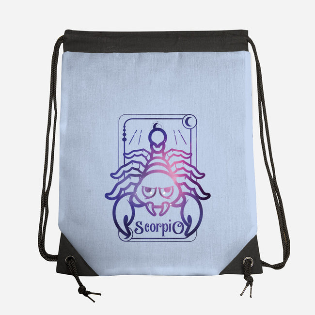 Scorpio Galaxy Sign-None-Drawstring-Bag-jrberger