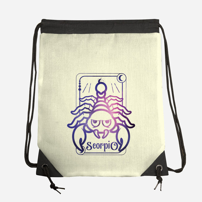 Scorpio Galaxy Sign-None-Drawstring-Bag-jrberger