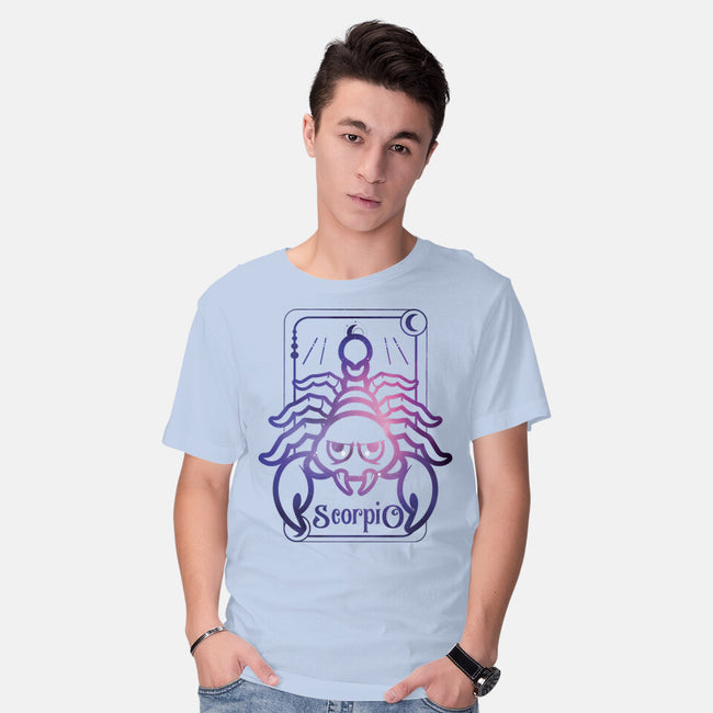 Scorpio Galaxy Sign-Mens-Basic-Tee-jrberger