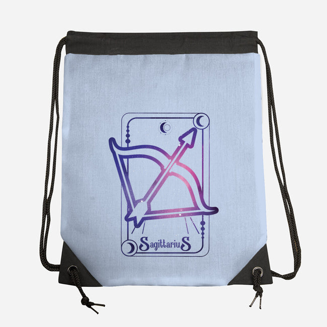 Sagittarius Galaxy Sign-None-Drawstring-Bag-jrberger