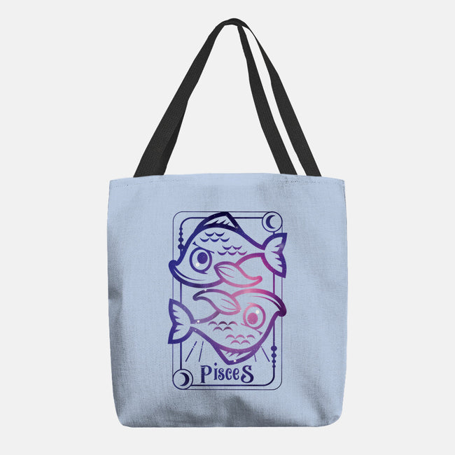 Pisces Galaxy Sign-None-Basic Tote-Bag-jrberger