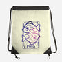 Pisces Galaxy Sign-None-Drawstring-Bag-jrberger