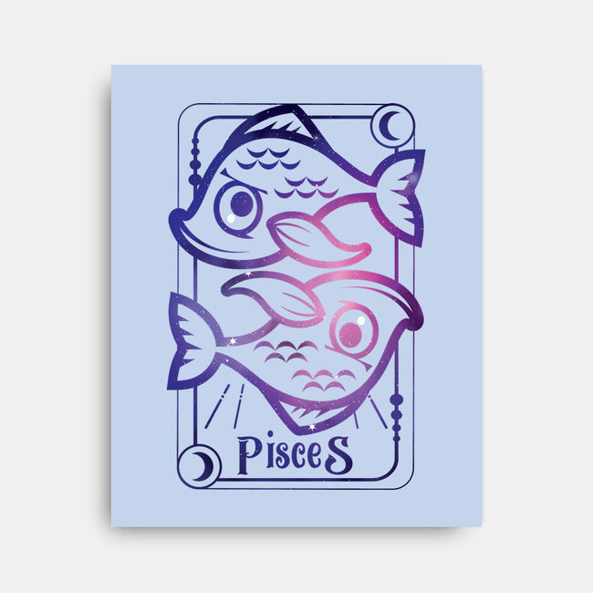 Pisces Galaxy Sign-None-Stretched-Canvas-jrberger