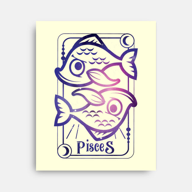 Pisces Galaxy Sign-None-Stretched-Canvas-jrberger