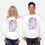 Pisces Galaxy Sign-Unisex-Crew Neck-Sweatshirt-jrberger