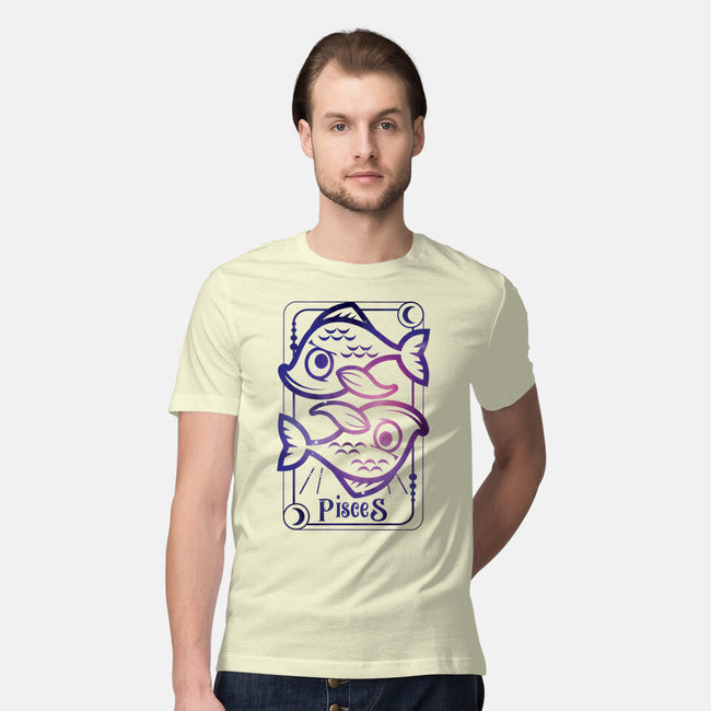 Pisces Galaxy Sign-Mens-Premium-Tee-jrberger