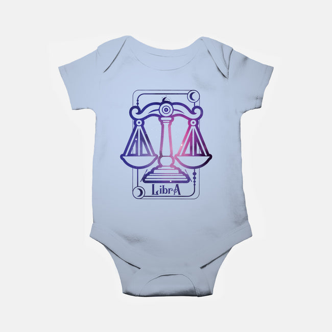 Libra Galaxy Sign-Baby-Basic-Onesie-jrberger