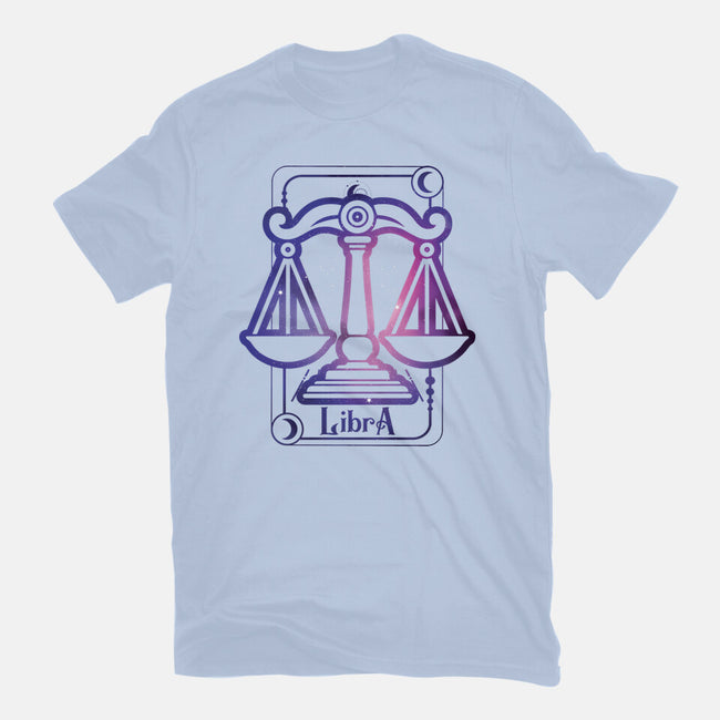 Libra Galaxy Sign-Unisex-Basic-Tee-jrberger