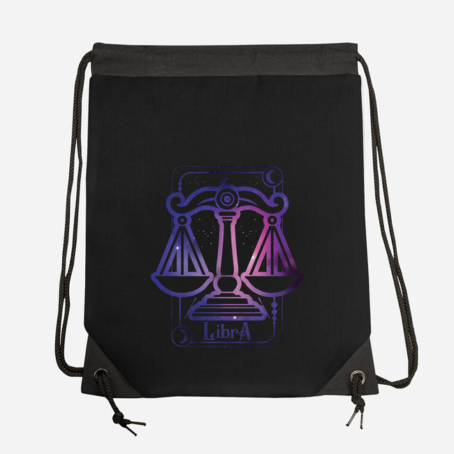 Libra Galaxy Sign-None-Drawstring-Bag-jrberger