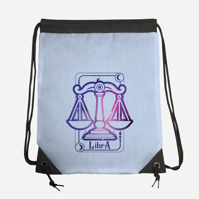 Libra Galaxy Sign-None-Drawstring-Bag-jrberger