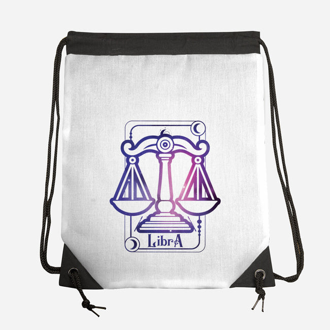 Libra Galaxy Sign-None-Drawstring-Bag-jrberger