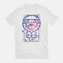 Leo Galaxy Sign-Womens-Fitted-Tee-jrberger