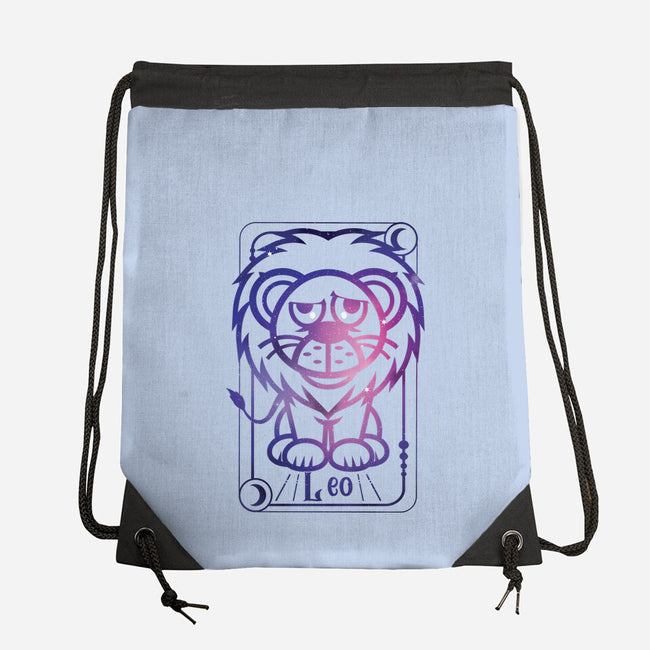 Leo Galaxy Sign-None-Drawstring-Bag-jrberger