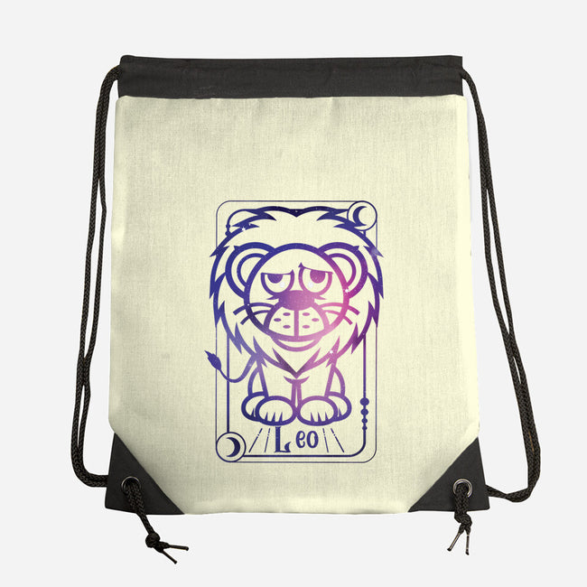 Leo Galaxy Sign-None-Drawstring-Bag-jrberger